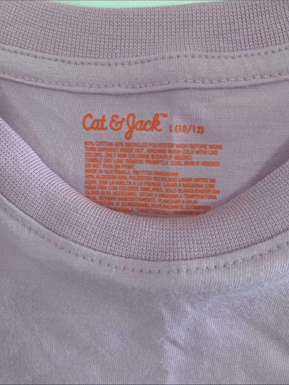 NWT Cat & Jack Lavender 'Happiness Club' Puppy Graphic Tee - Picture 3 of 5